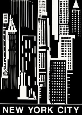 NYC Architecture Poster