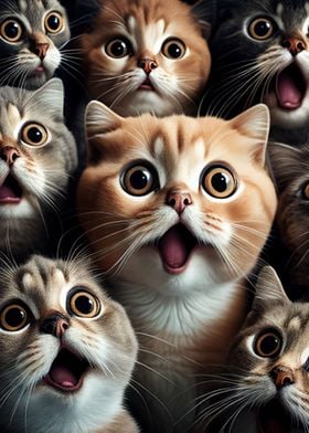 Cat Shocked Funny