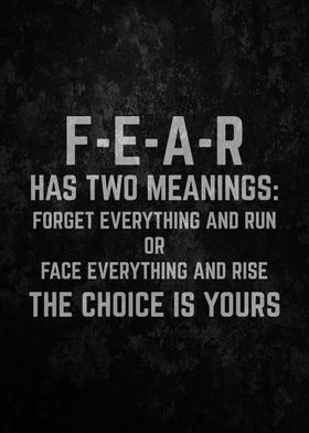 Fear