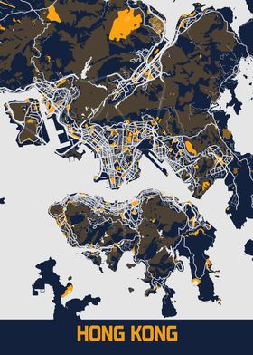 Hong Kong City Map