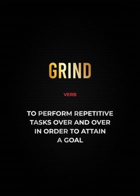 grind motivational 