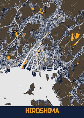 Hiroshima City Map