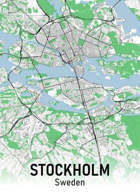 Stockholm City Map