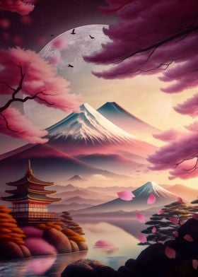 Japanese Landscape I