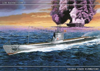 IJN Kaidai i168 Submarine