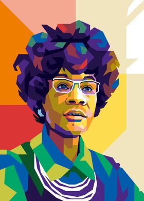 Shirley Chisholm Pop Art