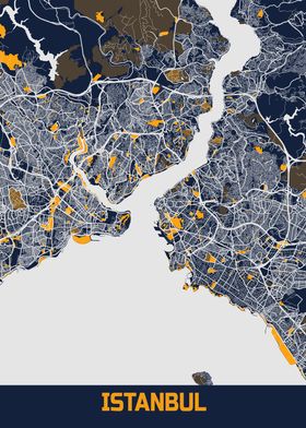 Istanbul City Map