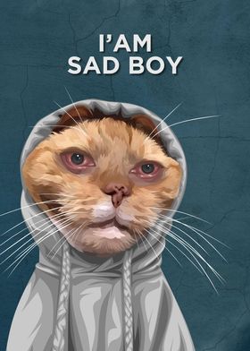 Being dramatic illustration meme quote - Sad Crying Meme - Posters and Art  Prints