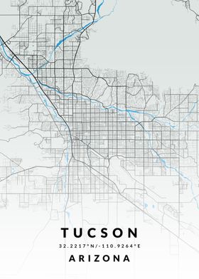 Tucson City Map