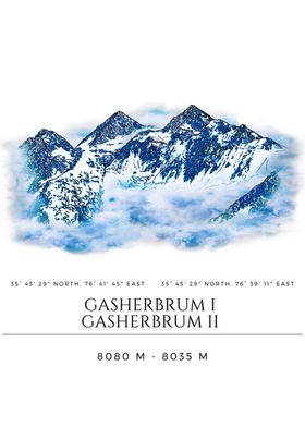 Gasherbrum I and II