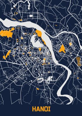 Hanoi City Map