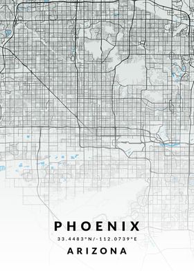 Phoenix City Map