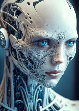 Humanoid Android Robot