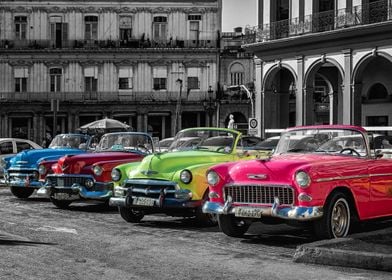 Classic Cars Kuba Havana