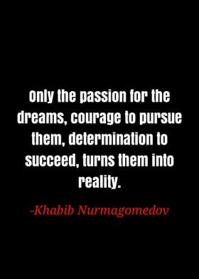 Khabib Nurmagedov quote