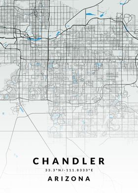 Chandler City Map