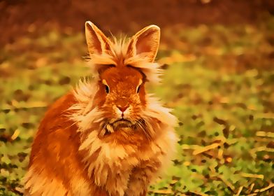 Rabbit semi lion