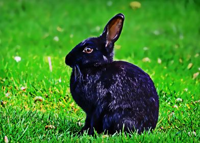 Rabbit black