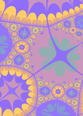 Retro Bohemian Fractal