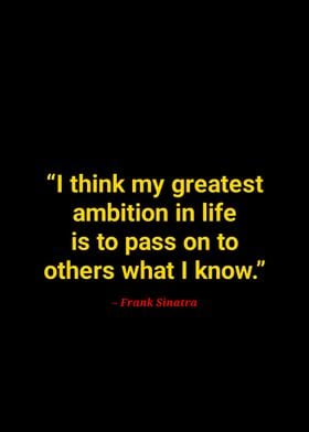 Frank Sinatra quotes 