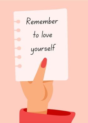 Remember To Love Yourself