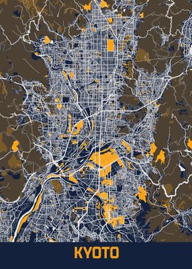 Kyoto City Map