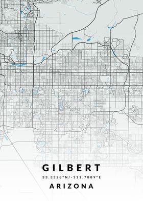 Gilbert City Map