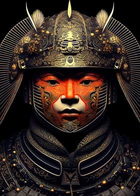 Japanese Samurai warrior 1