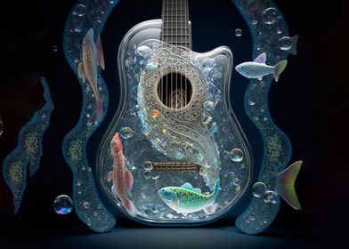 Fish in Glass Guitar