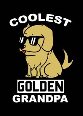 Golden Retriever Grandpa 