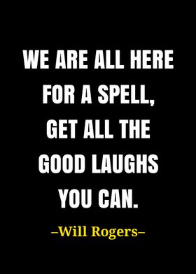 Will Rogers quote