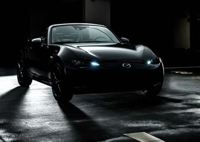 black mazda