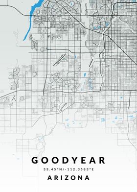 Goodyear City Map