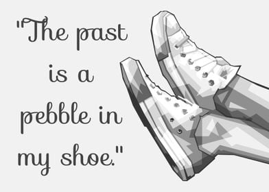 Shoes Quote Gray