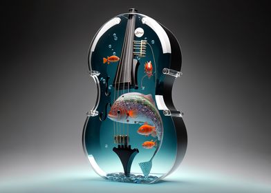 Fish in Glass Violin
