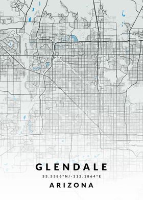 Glendale City Map