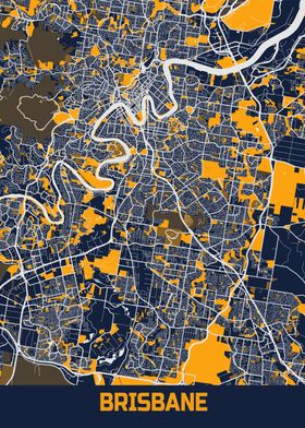 Brisbane City Map