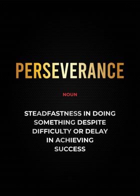 perseverance motivational