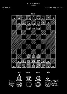Chess patent 1893