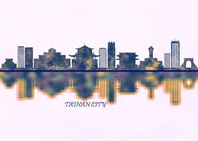 Tainan City Skyline