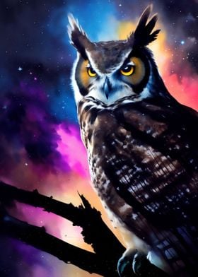 Galactic Horned Owl
