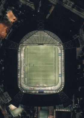 Football Pitch Top View