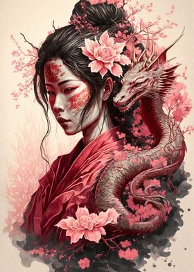 Geisha Dragon