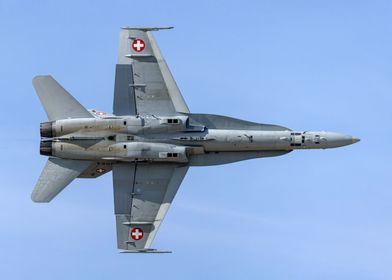 Swiss FA18 Hornet