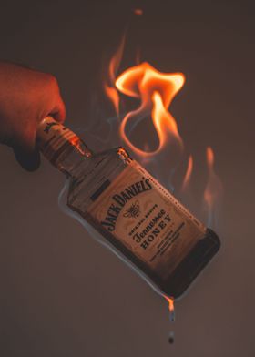 Jack Daniels Flame Liquor