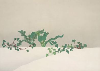 Ukiyo e Green Vegetable