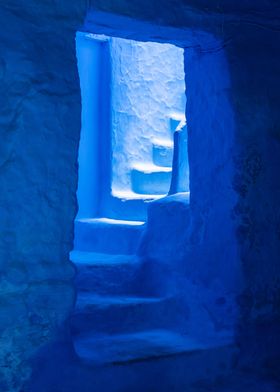 Blue Staircase Morocco 