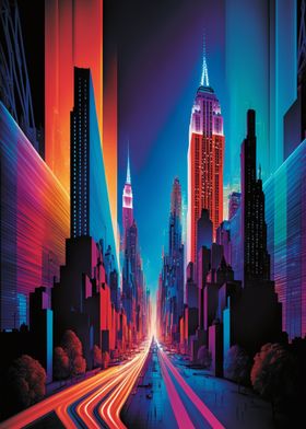 Futuristic Manhattan