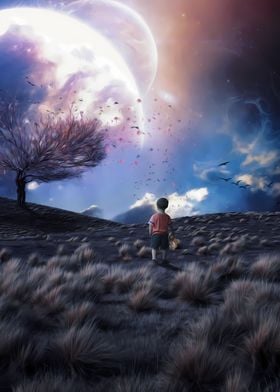 landscape Anime Sky