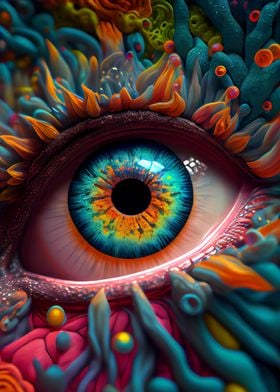 Psychedelic Eye 